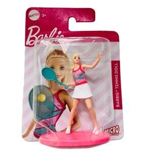 New Barbie Micro Collection Tennis Doll